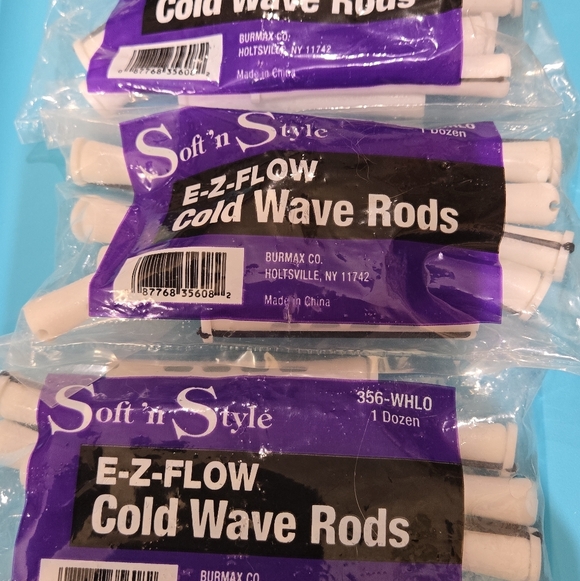 E-Z Flow Cold Wave Rods - White - Picture 2 of 4